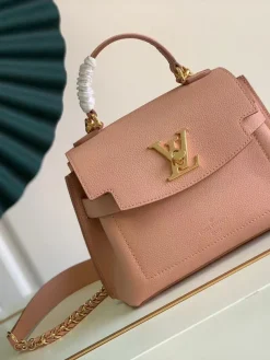 LV Crossbody Bags Grained Calfskin (Pink-Gold) 23X17X10CM G50202608071474