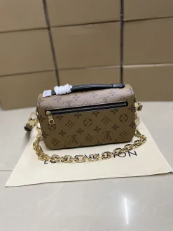 Alternative view of LV Crossbody Bags Leather (Brown-Black) One Size E00202608071345