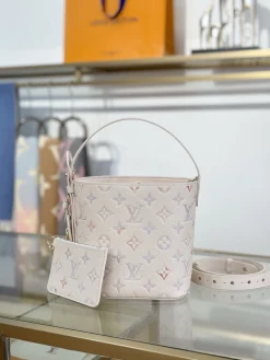 LV Crossbody Bags Leather (Light Pink-Multicolor) 18X16X12CM H80202608070751