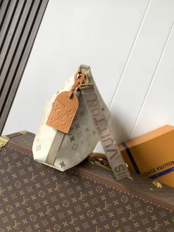 Alternative view of LV Crossbody Bags Monogram Canvas (Beige-Brown) 48X36X12CM F00202608070892