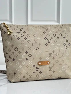 LV Crossbody Bags Monogram Canvas (Beige-Brown) 48X36X12CM F40202608070463
