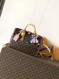 LV Crossbody Bags Monogram Canvas (Brown-Tan) 30X21X17 CM F00202608071083