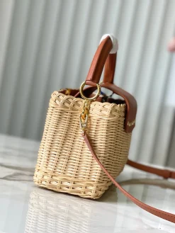 Alternative view of LV Crossbody Bags Rattan (Beige-Brown) 21X14X8CM A100202608070914