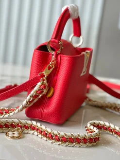 Alternative view of LV Crossbody Bags Taurillon Leather (Red-White) 21X14X8CM A050202608070230