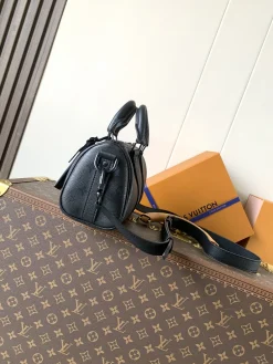 Alternative view of LV Duffles Bags Coated Canvas (Black) 15X11X25CM D80202608072359