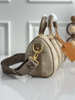 Alternative view of LV Duffles Bags Coated Canvas (Greige-Taupe) 25X15X11CM E30202608070461