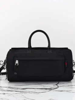 GUCCI Duffles Bags Leather (Black-Red-Green) 42X22X22CM D80202608060427