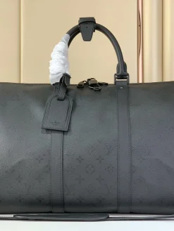 LV Duffles Bags Monogram Canvas (Black) 50X29X23 F60202608071170