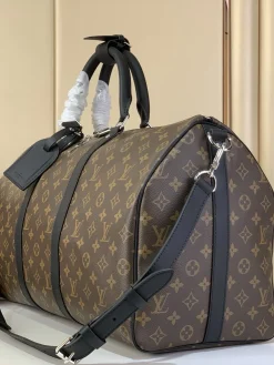 Alternative view of LV Duffles Bags Monogram Canvas (Brown-Black) 50X29X23 F60202608072539