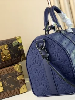 Alternative view of LV Duffles Bags Monogram Leather (Purple-Black) 35X21X6CM H80202608071175