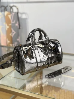 Alternative view of LV Duffles Bags Original Fabric (Silver) 25X15X11CM H00202608072704