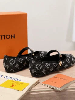 Alternative view of LV Flats Denim & Lambskin EU35-39 B50202608030833