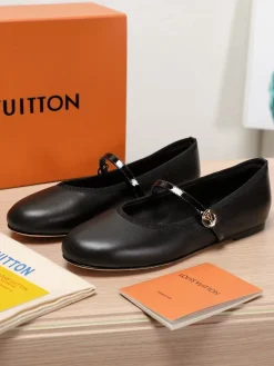 Alternative view of LV Flats Denim & Leather EU35-39 B50202608030835