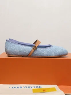 LV Flats Denim & Leather EU35-39 B50202608030838