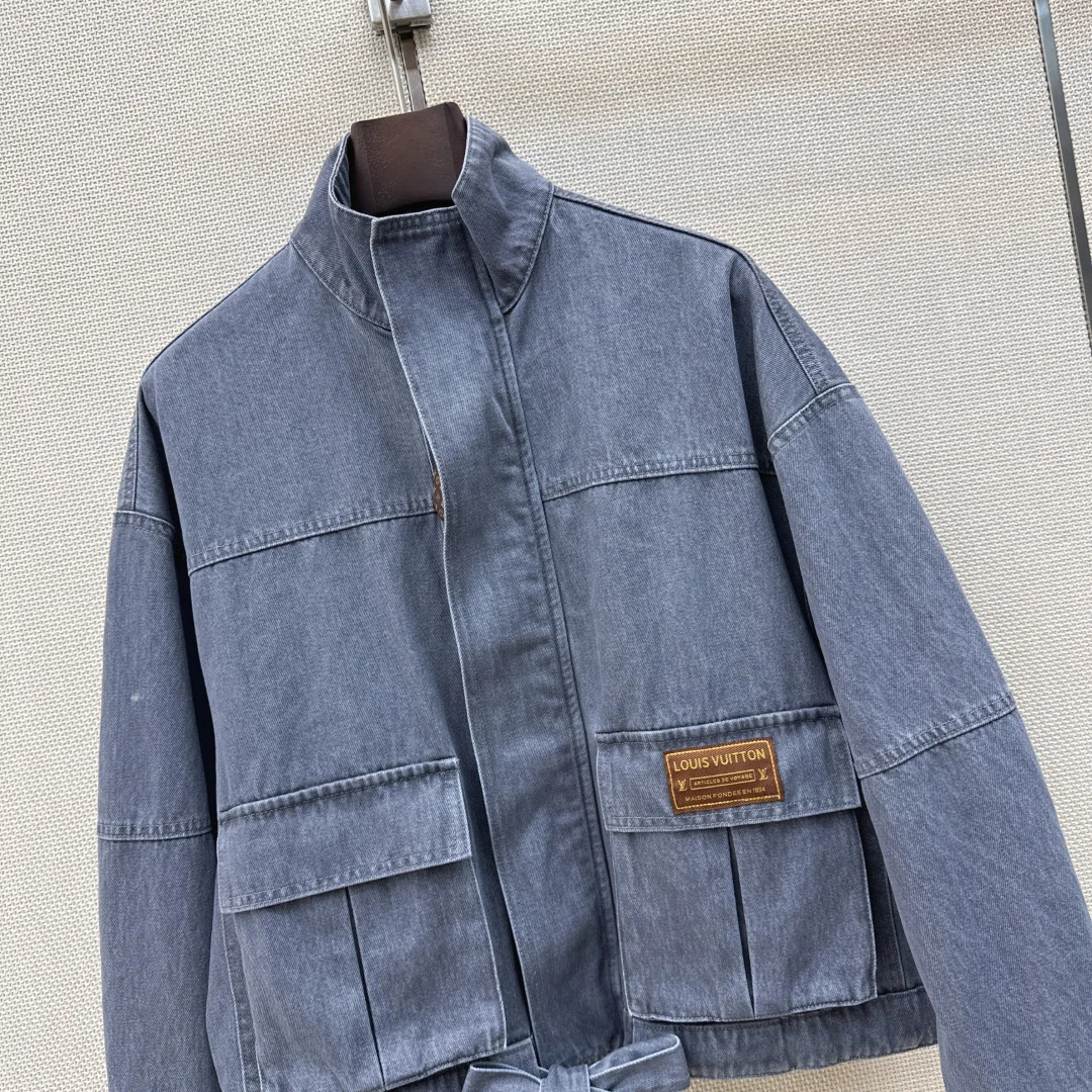 LV Jackets Cotton Blend S M L C25202608041350 - Image 2
