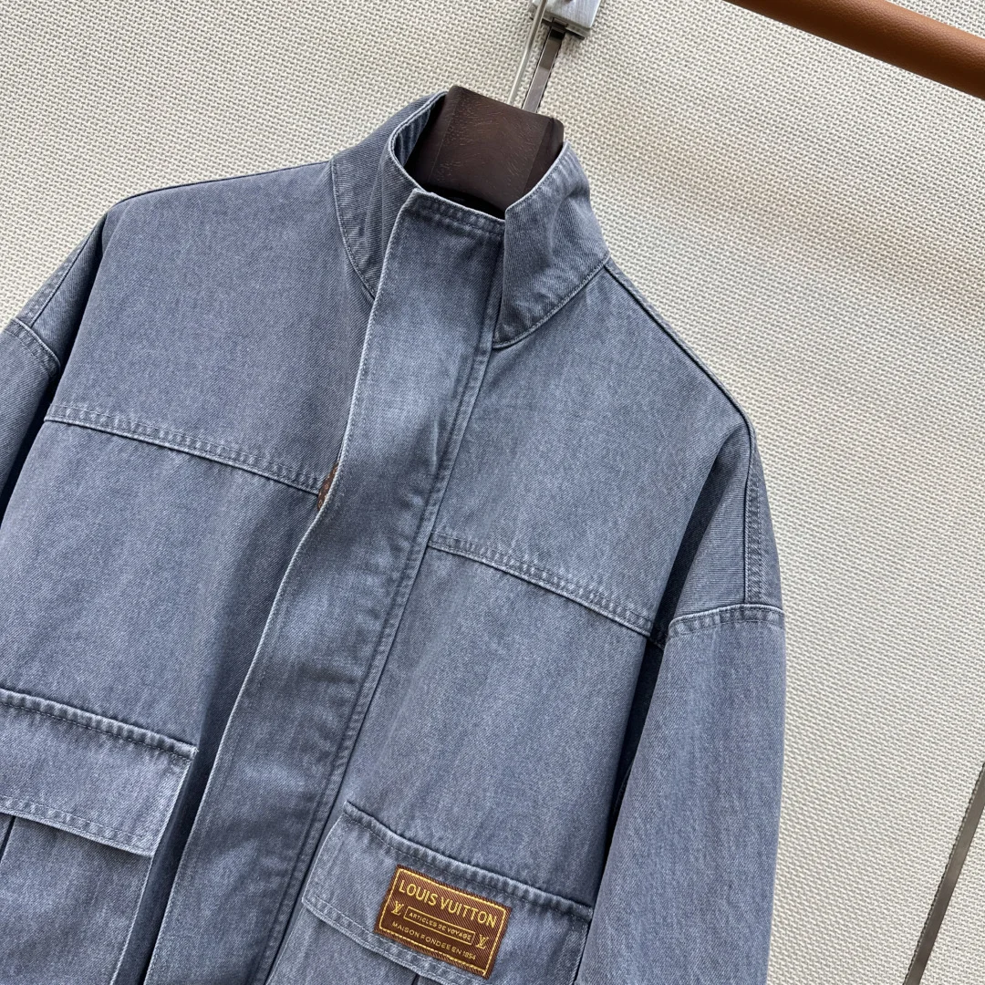 LV Jackets Cotton Blend S M L C25202608041350 - Image 3