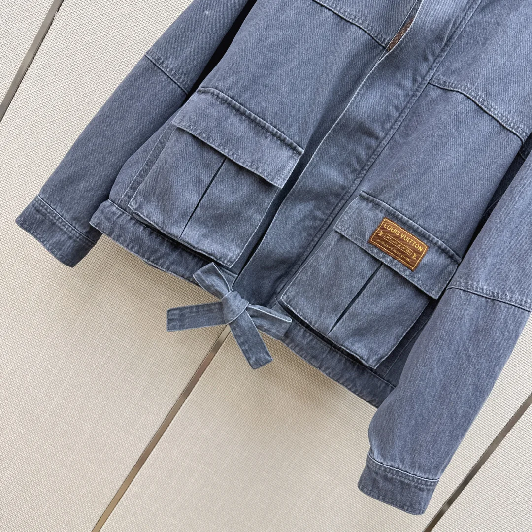 LV Jackets Cotton Blend S M L C25202608041350 - Image 4
