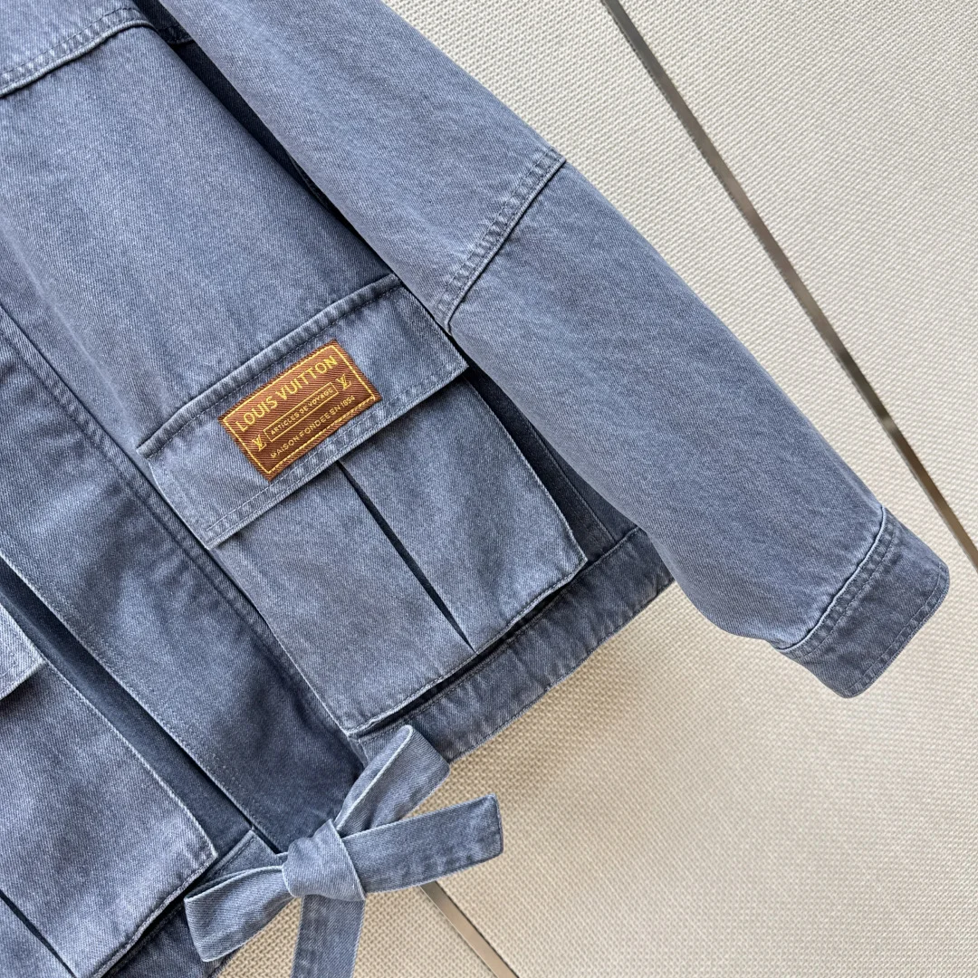 LV Jackets Cotton Blend S M L C25202608041350 - Image 5