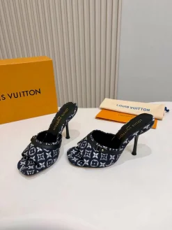 LV Mules Printed Fabric EU35-42 B60202608031573