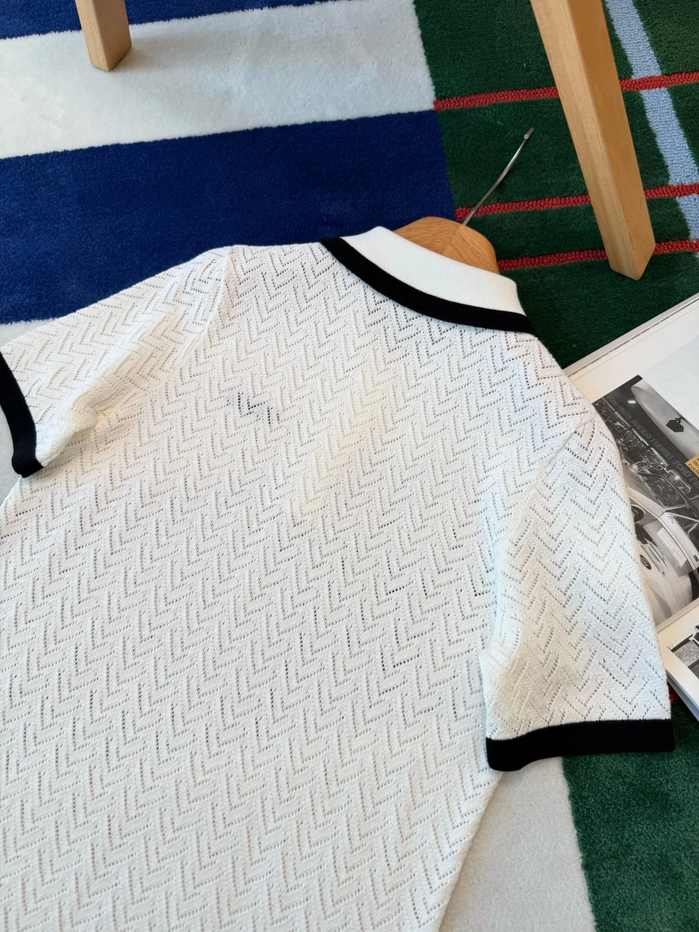 LV Polos Herringbone Knit S-L C15202608041764 - Image 9