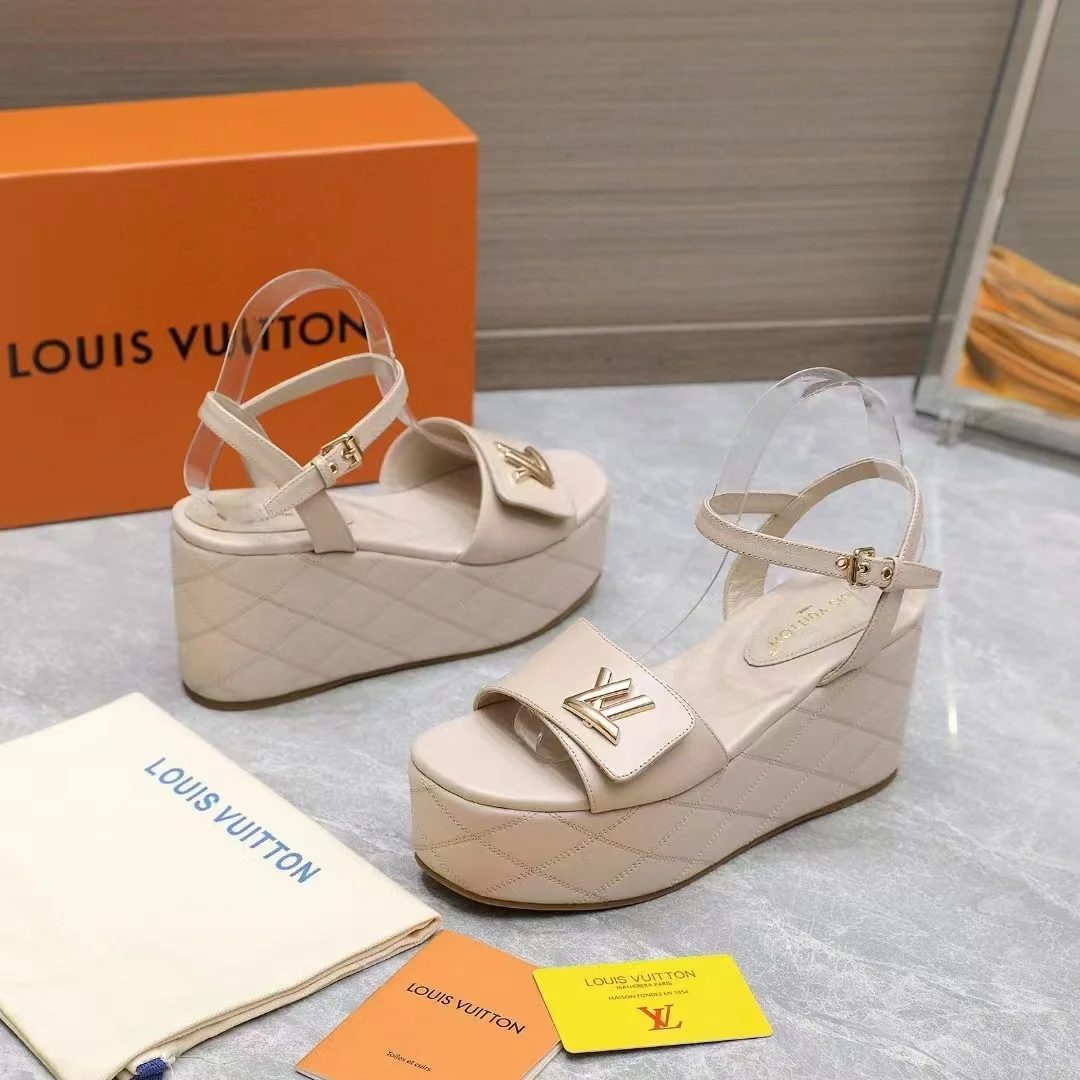 LV Sandals Calf Leather EU35-42 B60202608030845 - Image 3