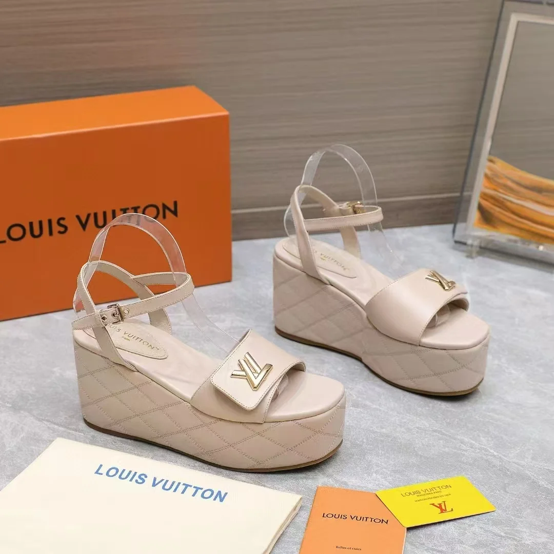 LV Sandals Calf Leather EU35-42 B60202608030845 - Image 7