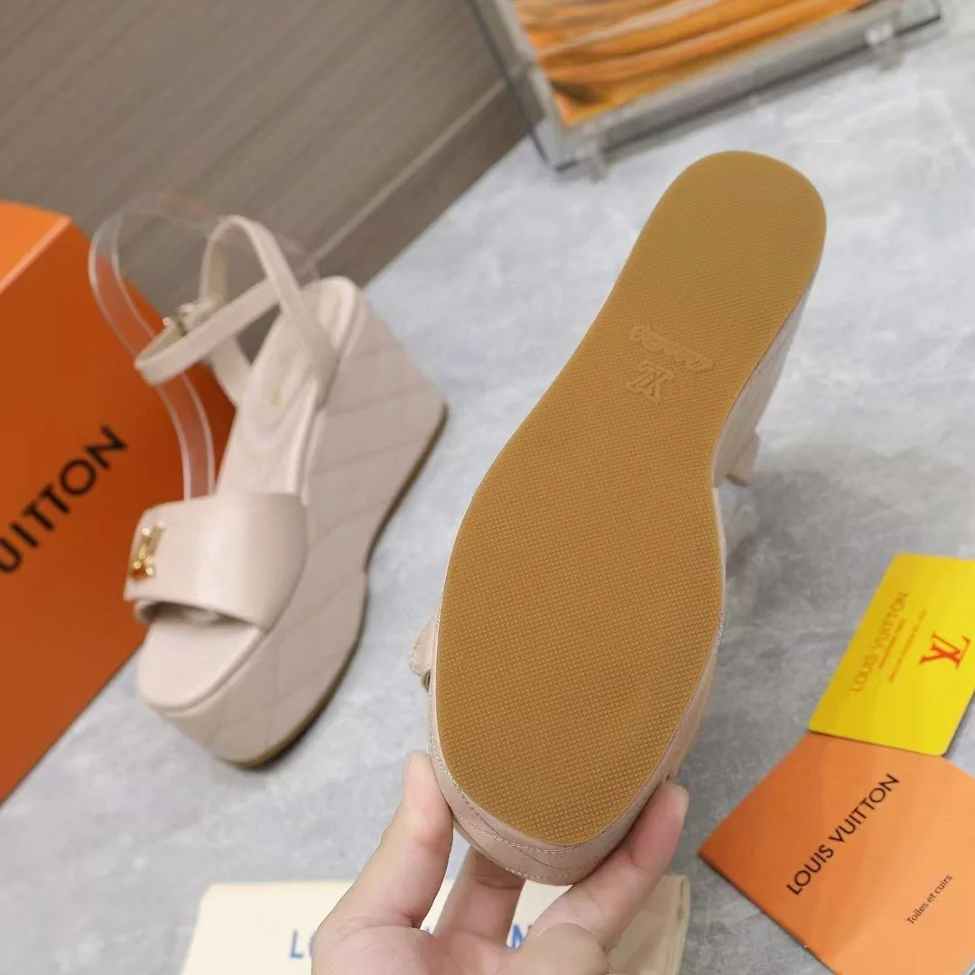 LV Sandals Calf Leather EU35-42 B60202608030845 - Image 8