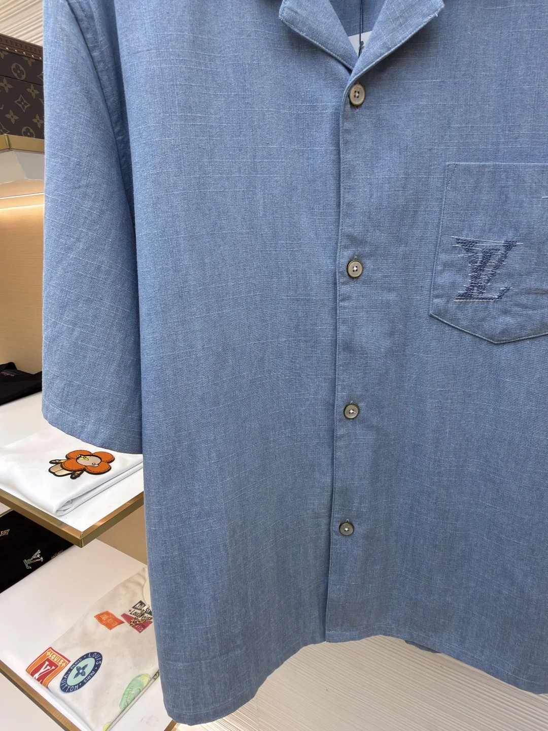 LV Shirts Cotton Denim S-XL B05202608060239 - Image 6