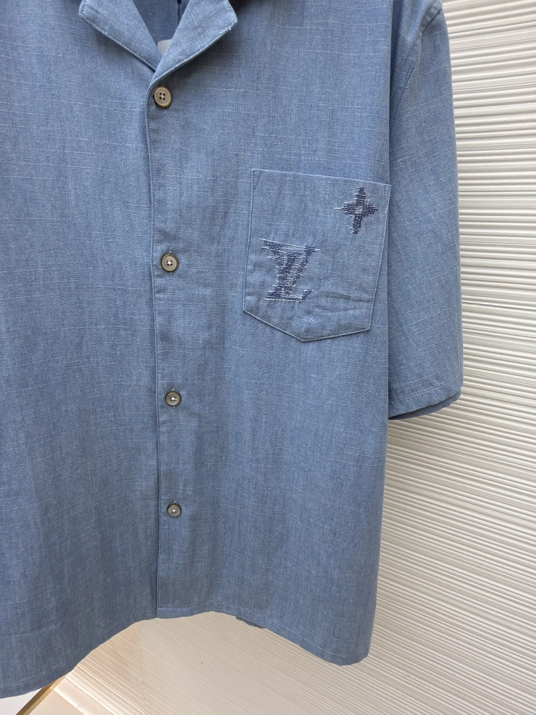 LV Shirts Cotton Denim S-XL B05202608060239 - Image 7
