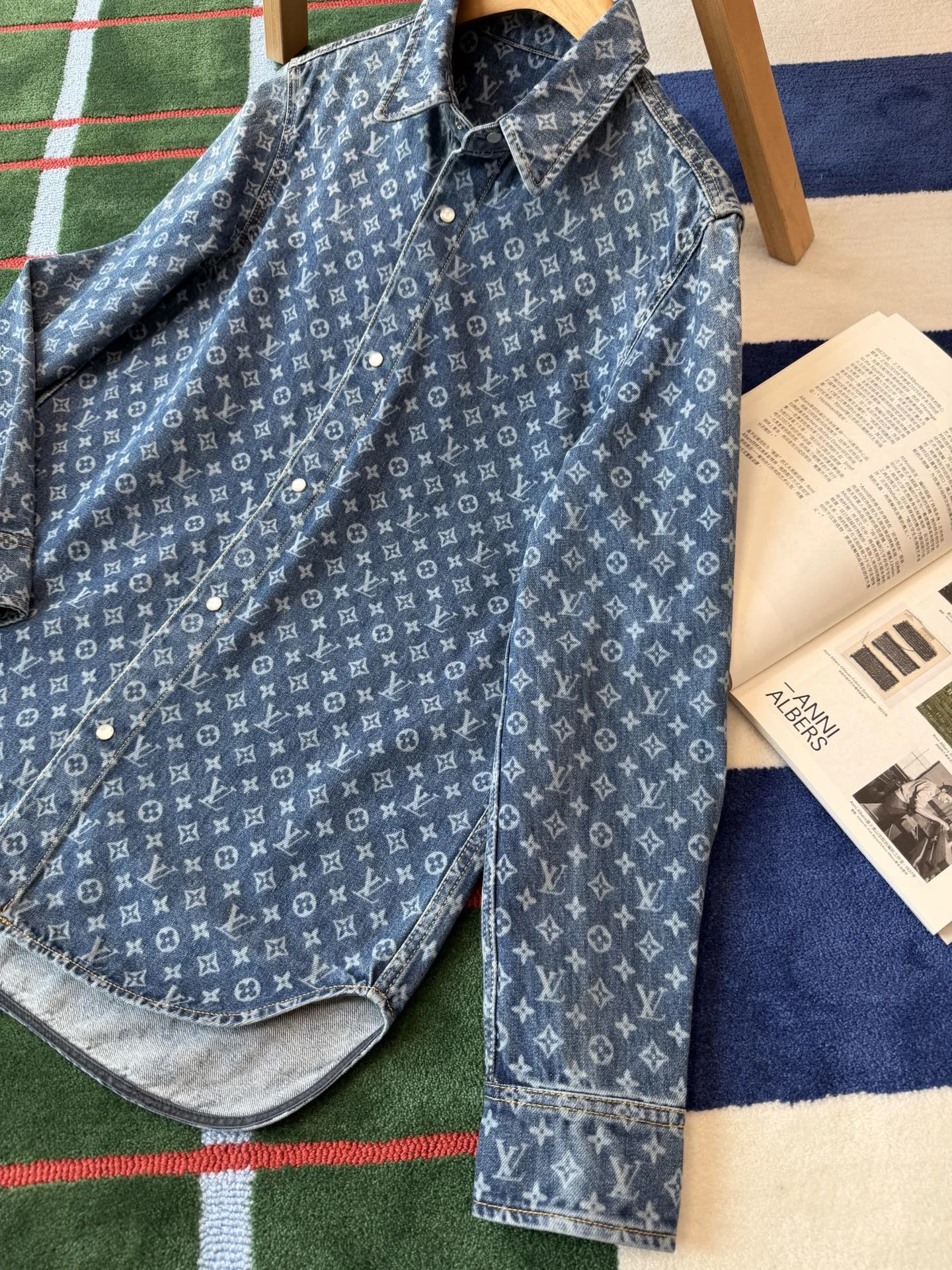 LV Shirts Denim S-M-L D85202608040104 - Image 3