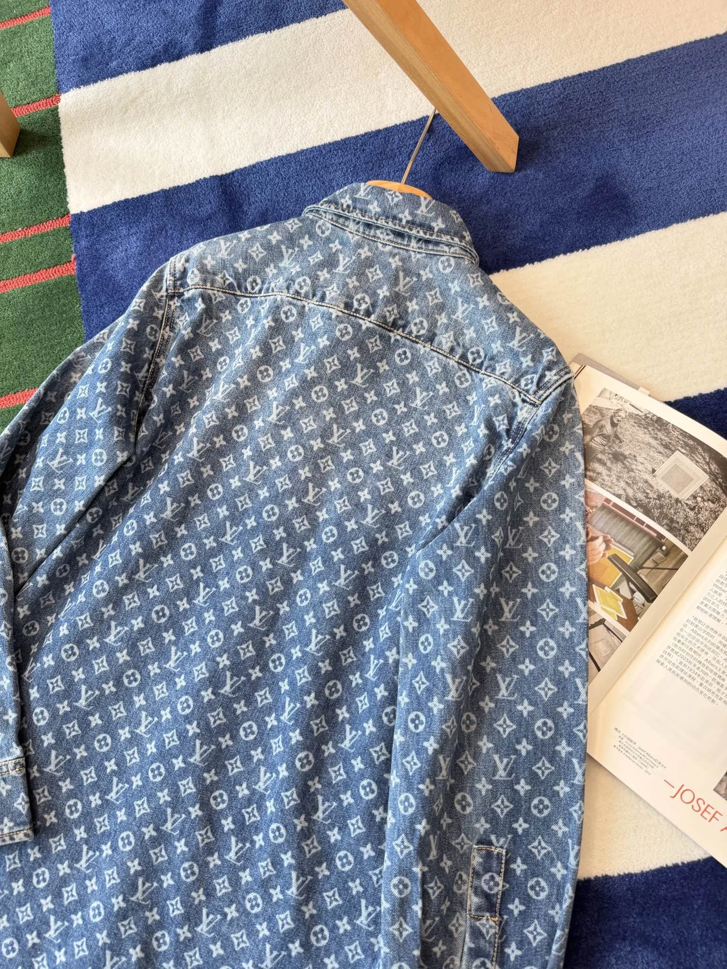LV Shirts Denim S-M-L D85202608040104 - Image 5