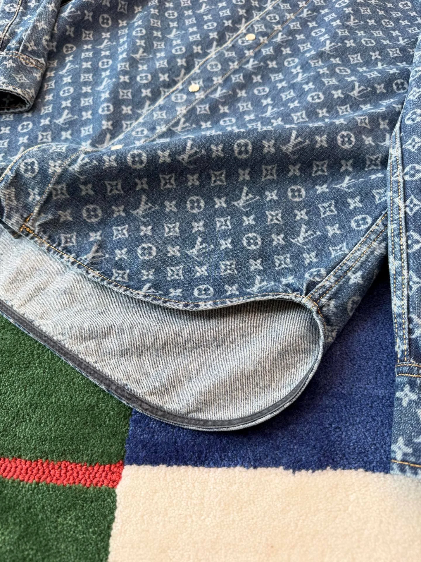 LV Shirts Denim S-M-L D85202608040104 - Image 9