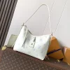 LV Shoulder Bags Empreinte Leather (White-Light Blue) 29X24X12CM E80202608071596