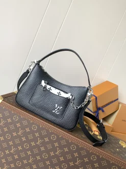 LV Shoulder Bags Epi Leather (Black-White) 25X15X8CM E80202608071233