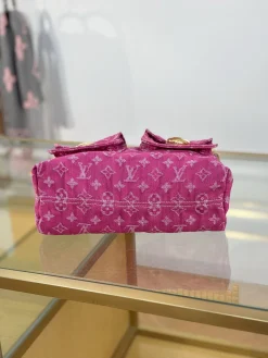 Alternative view of LV Shoulder Bags Fabric (Pink-Tan) 30X22X10CM I00202608070806