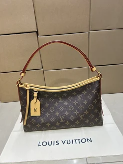 LV Shoulder Bags Leather (Brown-Tan) One Size E00202608070278