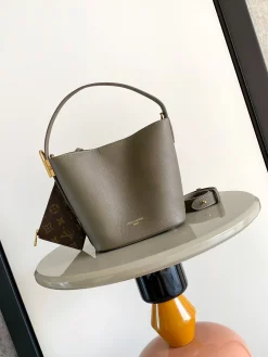 LV Shoulder Bags Leather (Grey-Green-Brown) 18X12X16CM G50202608070649