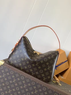 LV Shoulder Bags Monogram Canvas (Brown-Tan) 22X9X33CM D80202608070845