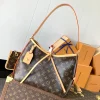 LV Shoulder Bags Monogram Canvas (Brown-Tan) 29X24X12CM D70202608071273