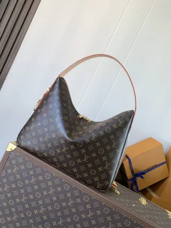 LV Shoulder Bags Monogram Canvas (Brown-Tan) 40X31X10 CM E00202608070844