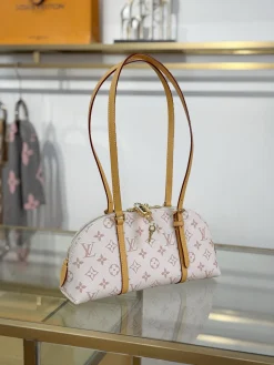 Alternative view of LV Shoulder Bags Original Fabric (Pink-Tan) 29X14X8CM F80202608070242