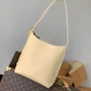 LV Shoulder Bags Smooth Calfskin (Cream-Gold) 24X28X16CM F50202608071245