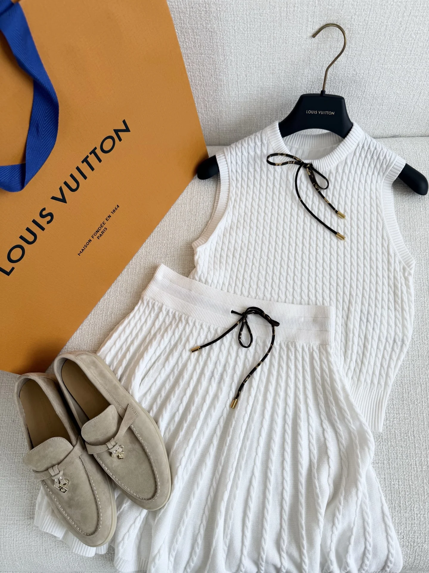 LV Skirts Linen Knit S-L B75202608042707