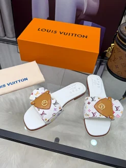 Alternative view of LV Slides Calfskin Leather EU35-42 A40202608031177