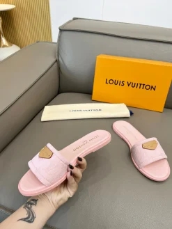 Alternative view of LV Slides Fabric EU35-42 A40202608031159