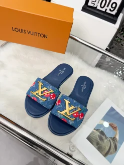 Alternative view of LV Slides Fabric Lambskin EU35-42 A40202608031165