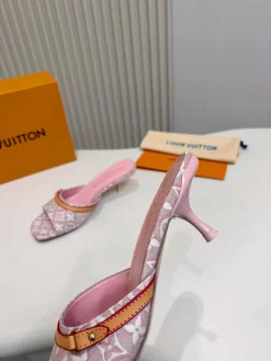 Alternative view of LV Slides Fabric & Leather EU35-42 B60202608031566