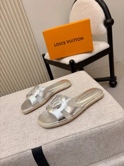 LV Slides Leather & Rope EU35-41 B60202608031844