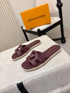 LV Slides Leather & Rope EU35-41 B60202608031846
