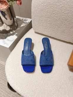 Alternative view of LV Slides Mesh & Lamb Leather EU35-41 B80202608030976